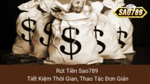 Rút Tiền Sao789: Tiết Kiệm Thời Gian, Thao Tác Đơn Giản